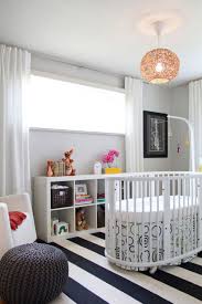 The modern nursery features clean lines and practical design. 25 Modern Nursery Design Ideas