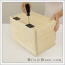 Giving guests until after dinner and during cake is more than ample time to add it to the box. Build A Diy Card Box Building Plans By Buildbasic Www Build Basic Com Diy Card Box Wooden Card Box Wooden Card Box Wedding