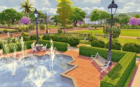 Sims 4 Newcrest National Park Sims Building Parking Design National Parks