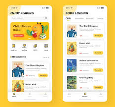 Children S Education Reading App 01 Kids App Design App Interface Design Android App Design