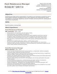The lock shall have the individual workers' name and other identification on it. Plant Maintenance Manager Resume Samples Qwikresume