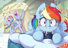Arctic-Fox)Rainbow Dash: Privacy Blown[My Little Pony] : rrule34