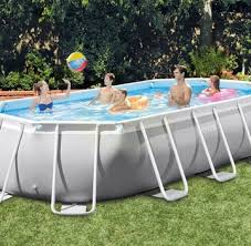 Kit Piscine Souple Prism Oval 5 03x2 74 1 22 Intex Aquajulien Com
