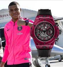 In the game fifa 21 his. Kylian Mbappe Hublot Big Bang Unico Red Sapphire Superwatchman Com