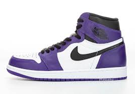 Air Jordan 1 High Court Purple 555088 500 Sneakernews Com In 2020 Air Jordans Jordan 1 Black Jordan 1