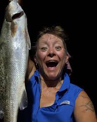 🐟We're back with another Fish Friday🎣 This week we're featuring Megan's  catches. She did great last month when she was visiting, reeling in some of  the park's most sought after species: drum (