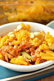 Buffalo Chicken Macaroni And Cheese Recipe Macaroni And Cheese Chicken Macaroni And Cheese Recipe Round Steak Recipes