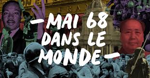 Les manifestants, mains sur la tête, seront embarqués pour beaujon et d'autres bâtiments de police. Mai 68 Dans Le Monde Rfi