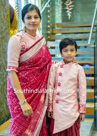 Mother mom and son matching. Mother And Son Matching Indian Outfits Mom Son Mathcing Ethnic Wear