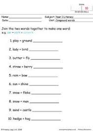 What Is A Noun Primaryleap Co Uk Compound Words Magic E Compound Words Worksheets