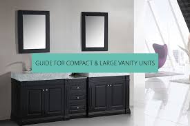 Style Guide For Compact Large Vanity Units Qs Supplies