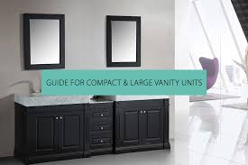 Check out our extensive range of bathroom sink vanity units and bathroom vanity units. Style Guide For Compact Large Vanity Units Qs Supplies