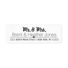 Black And White Label Ideas Black White Mr And Mrs Monogram Heart Label Monogram Gifts Unique Design Style Monogrammed Diy Cyo Customize Monogram Hearts Monogram Gifts Labels