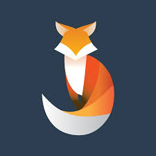 Fox Logo Animal On Behance Geometric Fox Geometric Animals Animal Logo