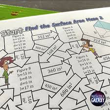 Unit 11 volume and surface area homework 3 area of composite figures answer key : 12 Activities To Make Practicing Surface Area Awesome Sauce Idea Galaxy
