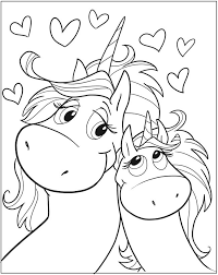 Welcome To Dover Publications Valentine Coloring Pages Unicorn Coloring Pages Love Coloring Pages
