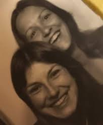 1972 photo booth pictures of two sisters