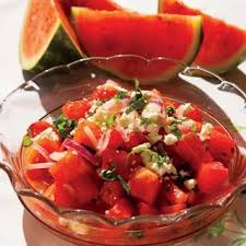 Watermelon Tomato Salad With Feta Cheese Recipe Farm Flavor Recipe Watermelon Tomato Salad Feta Cheese Salad Lime Chicken Recipes