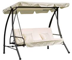 Dondolo da giardino 2 posti in legno di pino con tettuccio parasole, bianco. Dondolo Da Giardino Robusto Di Buona Qualita Che Non Si Ribalta Superprezzo