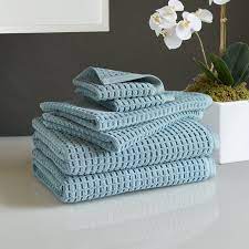 | new dkny gray,white stripes 100% cotton bath towel,2 hand towels,4 washclothes. Dkny Quick Dry 6 Piece 100 Cotton Towel Set Reviews Wayfair