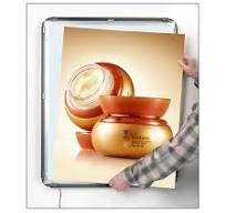 SwingSnaps LED Lighted Poster Snap Frames for 24x48 Graphics | 1 1/4