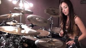 Drowning Pool Bodies Drum Cover By Meytal Cohen Drum Cover Drums Female Drummer