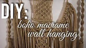 Check spelling or type a new query. Diy Boho Macrame Wall Hanging Diana Moore Youtube