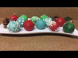 And also, christmas is around the corner and that means extra. Cake Pop Christmas Ornaments Youtube