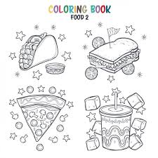 Parents may receive compensation when you click through and purchase from links contained on this website. Download Fast Food Coloring Design For Free Food Coloring Coloring Books Coloring Pages