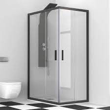 Karag Efe 100 Mayrh Tetragwnh Kampina Ntoyzieras 5mm 8 Diastaseis 190y Square Shower Enclosures Shower Enclosure Corner Shower