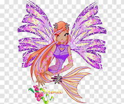 Tecna Sirenix Winx Club Believix In You Rainbow S R L Art Tree Mermaid Tail Elegant Transparent Png