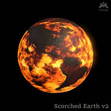 Scorched Earth V2 8k Pbr 3d Model 3d Model Low Poly 3d Models Earth