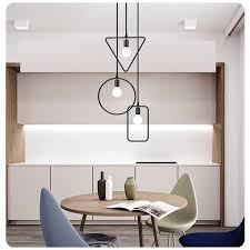 Lampade e lampadari da soffitto e illuminazione plafoniere. Universo Lampadario Da Soffitto Forme Geometriche Design Moderno Nero Triangolo Eprice