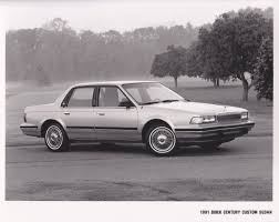 Buick Century Custom Sedan 1991 Usa Buick Century Dream Cars Buick