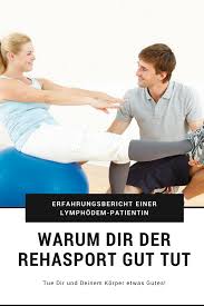 Rehasport Mit Lymphodem Erfahrungsbericht Einer Lymphodem Patientin Sie Zeigt Dir Ubungen Fur Zu Hause Rehasport Ubungen Sport Fitness Fitness