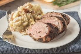 Serving this entree salad gives me hope that warmer days aren't too far off. Balsamic Rosemary Grilled Pork Tenderloin Recipe Girl