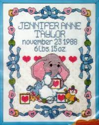 A selection of designs to cross stitch for a new baby. Counted Cross Stitch Baby Cheap Online