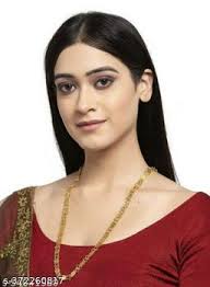 Krutadnya 22K Micro-Gold-Plated Maharani Necklace Set For Women & Girls