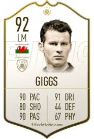 In today's player review we'll take a look at the middle icon 89 ryan giggs and his fifa 21 icon card.#89giggs #fifa21giggs #giggs89please subscribe here. Ryan Giggs Fifa 19 Spieler Statistik Card Preis