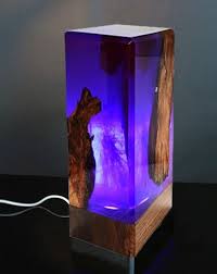 Trending price is based on prices over last 90 days. Galaxy Led Resin Table Lamp Night Light Home Decoration Oak Wood Custom Designs Other Materi Epoxy Resin Crafts Resin Crafts Diy Resin Art