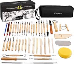 Caning is a trendy polymer technique on pinterest, but it also has some interesting historical ties to the venetian glass tradition of italy. Magicfly 45pcs Clay Sculpting Tools Ceramic Tools Polymer Clay Tools Clay Sculpting Set Pottery Carving Tool With A Storage Bag For Shapers And Modeling Embossing Art Diy Amazon Co Uk Home Kitchen