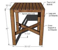 If you are planning on. Outdoor Modern Bar Table X Base Bar Table Diy Modern Bar Table Outdoor Bar Table