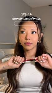 Clean fluffy laminated brows in 60 sec? say less 🫶 , #LOréalParisPartner  #giftedbylorealparis @lorealparis