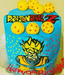 Opciones de torta de dragon ball. Dragon Ball Z Cake I Made For A Kids Birthday Cakedecorating