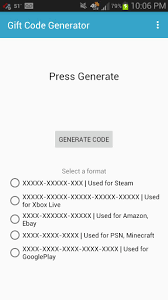 Jul 28, 2017 · download my xbox 360 code generator apk 2.1.0 for android. Gift Code Generator For Android Apk Download