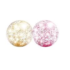 Ballon De Plage Gonflable Brillant Intex
