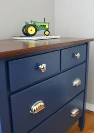 Choose a bedroom dresser based on your style and space. Navy Blue Wood Furniture Paint Novocom Top
