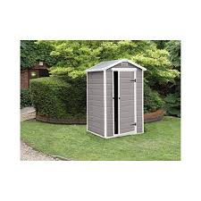 Par sa gamme importante habitat et jardin saura vous satisfaire pour tous vos besoins en salon jardin. Chalet Jardin Abri Jardin Resine Premium 43 Gris