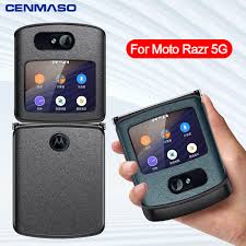 Keep razr 5g closed to access the most advanced selfie camera on the planet4, so you can take the best selfies ever, anywhere, on any device. Fur Motorola Moto Razr 5g Fall Luxus Echtes Leder Kunststoff Pc Volle Schutzhulle Zuruck Fall Fur Moto Razr 5g 2020 Version Abdeckung Phone Case Covers Aliexpress