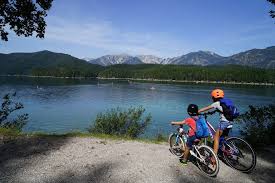 Fahrradtour Rund Um Den Eibsee Kimapa Kids On Tour Kimapa